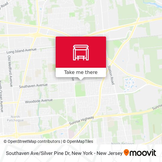 Southaven Ave/Silver Pine Dr map