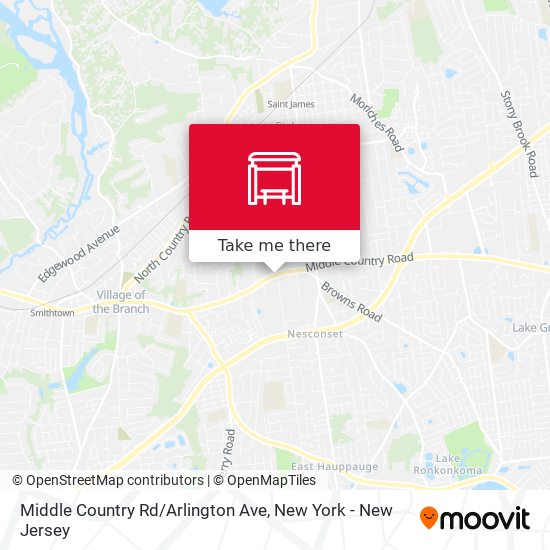 Middle Country Rd / Arlington Ave map