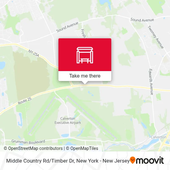 Middle Country Rd/Timber Dr map
