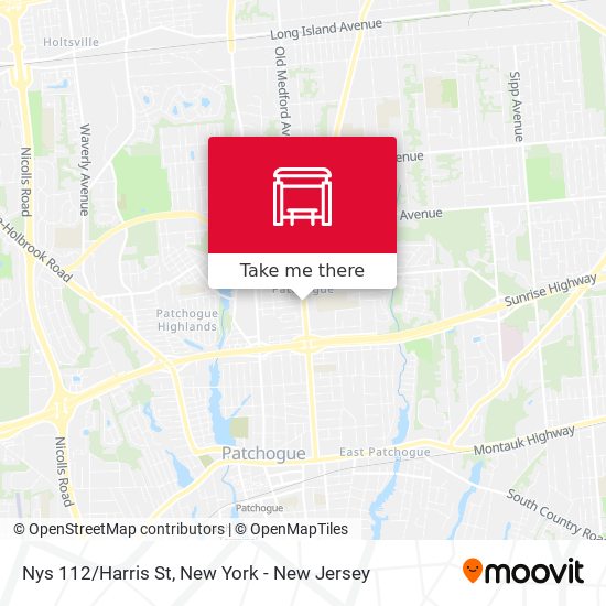 Mapa de Nys 112/Harris St