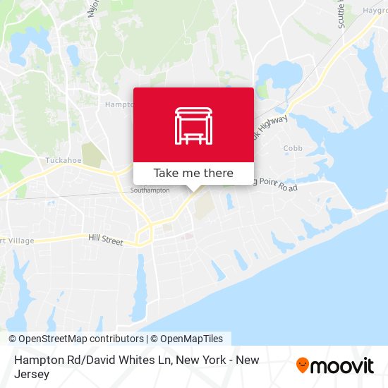 Mapa de Hampton Rd/David Whites Ln