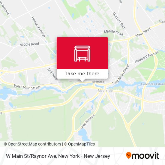 Mapa de W Main St/Raynor Ave