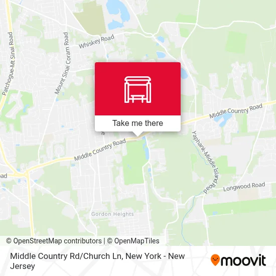Middle Country Rd/Church Ln map