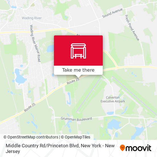 Middle Country Rd / Princeton Blvd map