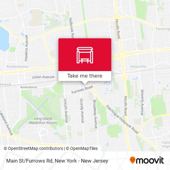 Mapa de Main St/Furrows Rd