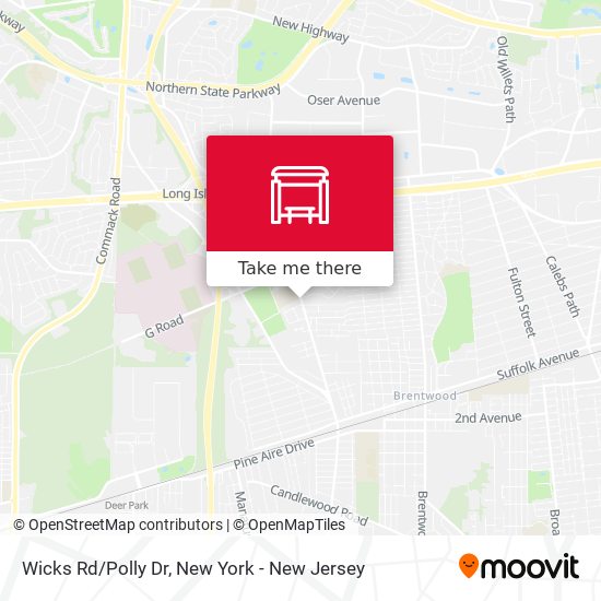 Mapa de Wicks Rd/Polly Dr
