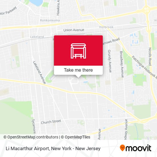 Mapa de Li Macarthur Airport