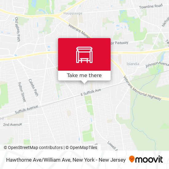 Mapa de Hawthorne Ave/William Ave