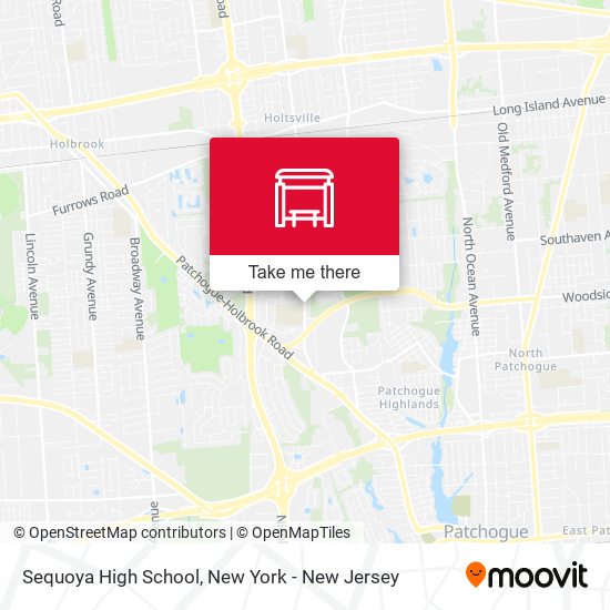 Mapa de Sequoya High School