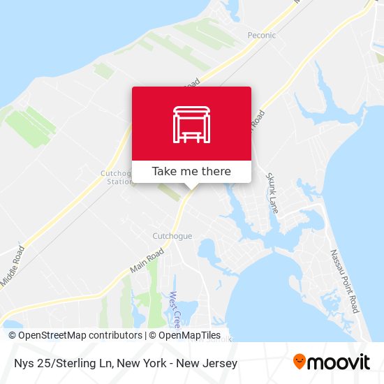 Mapa de Nys 25/Sterling Ln