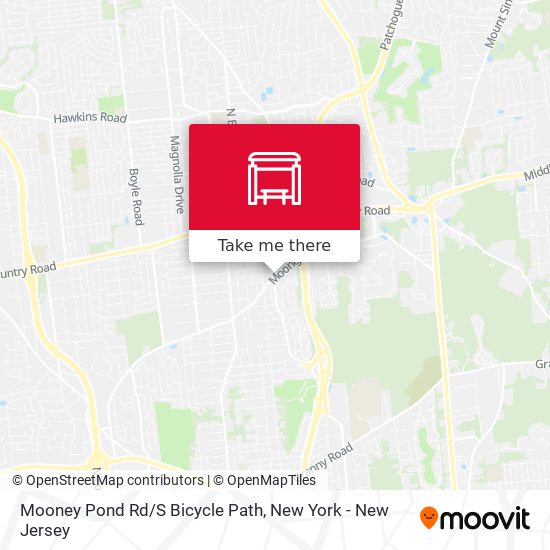 Mapa de Mooney Pond Rd/S Bicycle Path