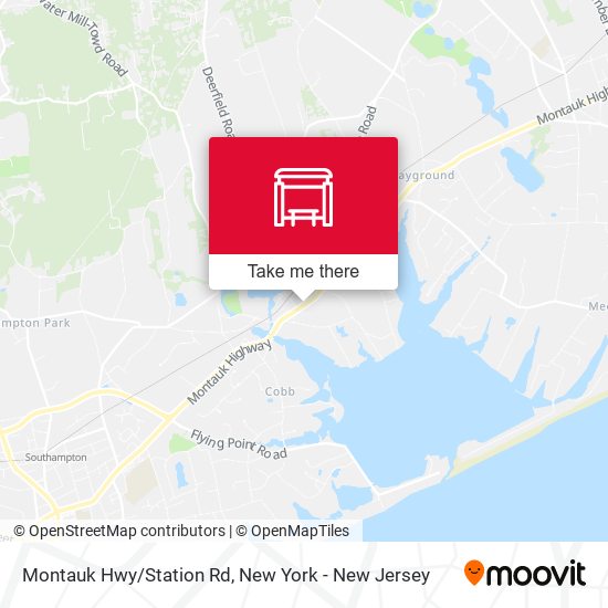 Mapa de Montauk Hwy/Station Rd