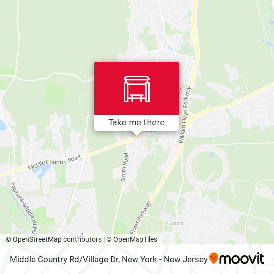 Middle Country Rd/Village Dr map