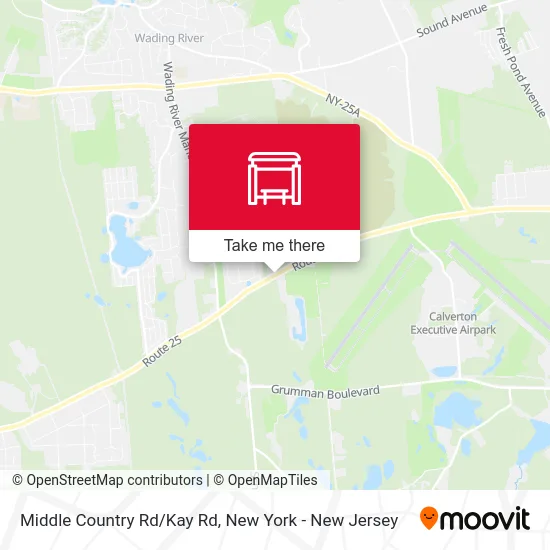 Middle Country Rd/Kay Rd map