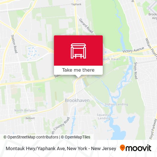 Mapa de Montauk Hwy/Yaphank Ave