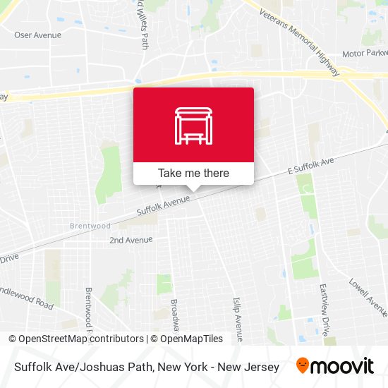 Mapa de Suffolk Ave/Joshuas Path