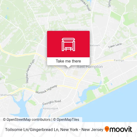 Toilsome Ln/Gingerbread Ln map