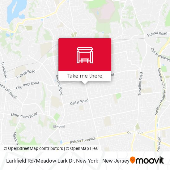 Mapa de Larkfield Rd/Meadow Lark Dr