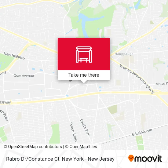 Rabro Dr/Constance Ct map