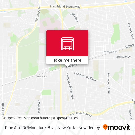Pine Aire Dr/Manatuck Blvd map