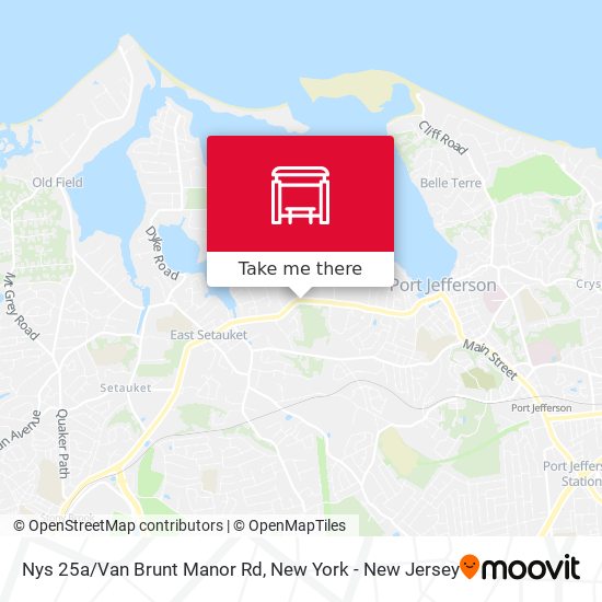 Mapa de Nys 25a/Van Brunt Manor Rd