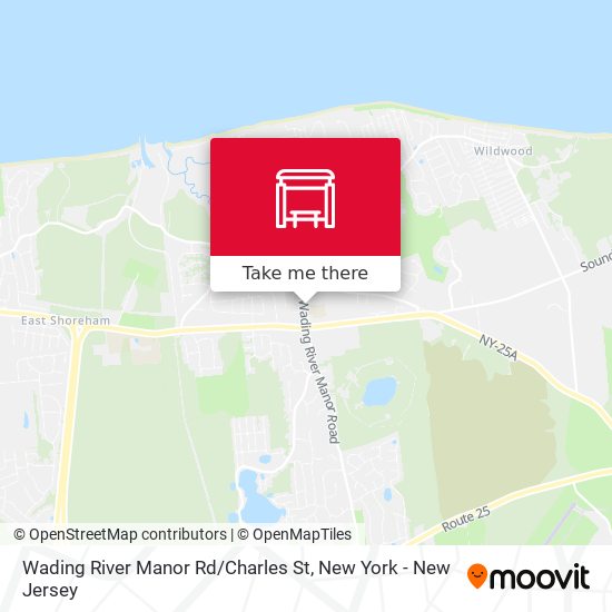 Wading River Manor Rd / Charles St map