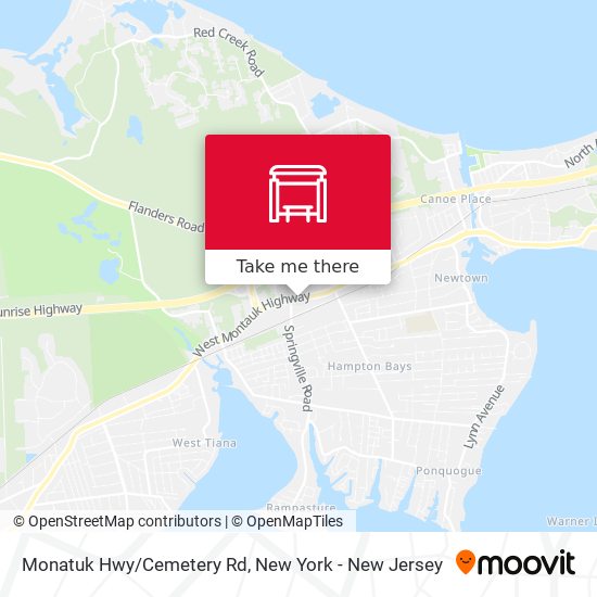 Mapa de Monatuk Hwy/Cemetery Rd