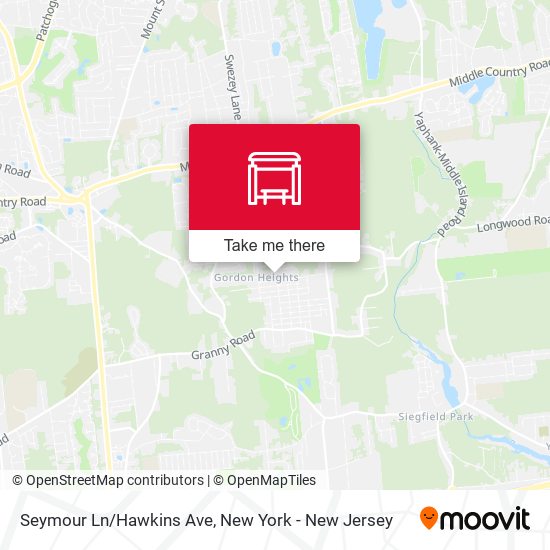 Mapa de Seymour Ln/Hawkins Ave