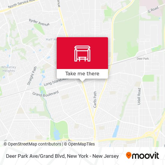 Mapa de Deer Park Ave/Grand Blvd