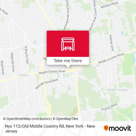 Mapa de Nys 112/Old Middle Country Rd
