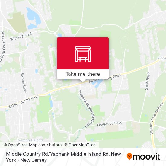Mapa de Middle Country Rd / Yaphank Middle Island Rd