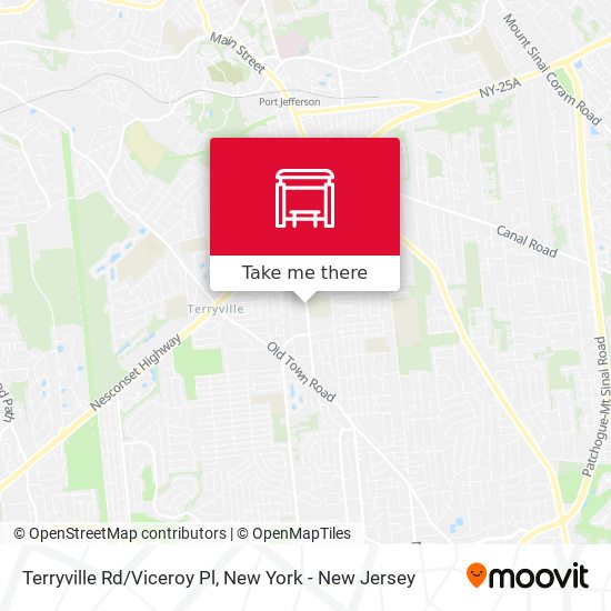 Mapa de Terryville Rd/Viceroy Pl