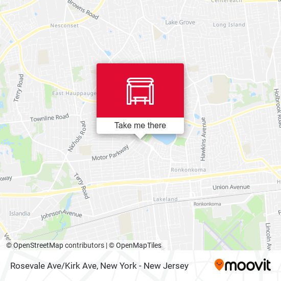 Mapa de Rosevale Ave/Kirk Ave