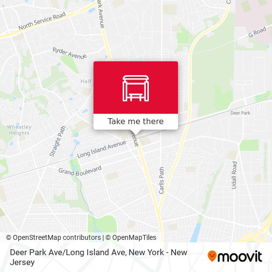 Deer Park Ave/Long Island Ave map