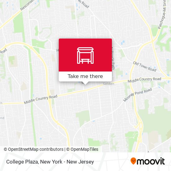 College Plaza map