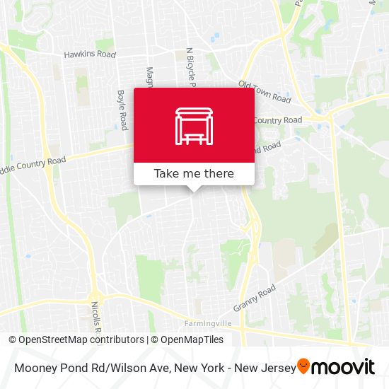 Mapa de Mooney Pond Rd/Wilson Ave