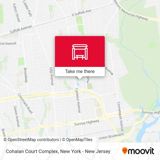 Cohalan Court Complex map