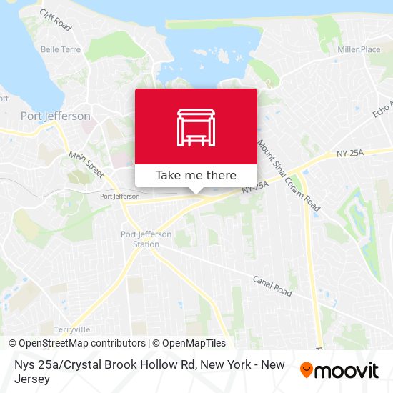 Mapa de Nys 25a / Crystal Brook Hollow Rd