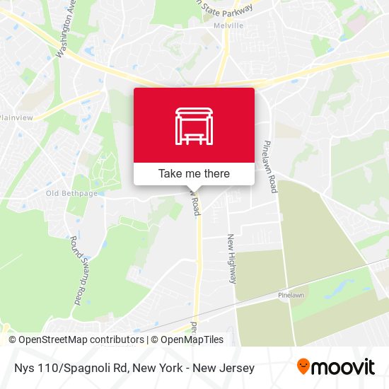 Mapa de Nys 110/Spagnoli Rd