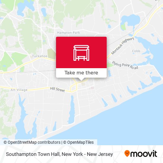 Mapa de Southampton Town Hall