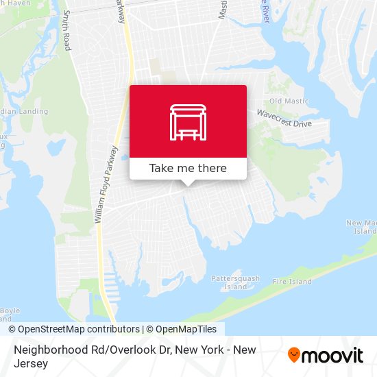 Neighborhood Rd/Overlook Dr map
