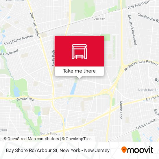 Mapa de Bay Shore Rd/Arbour St