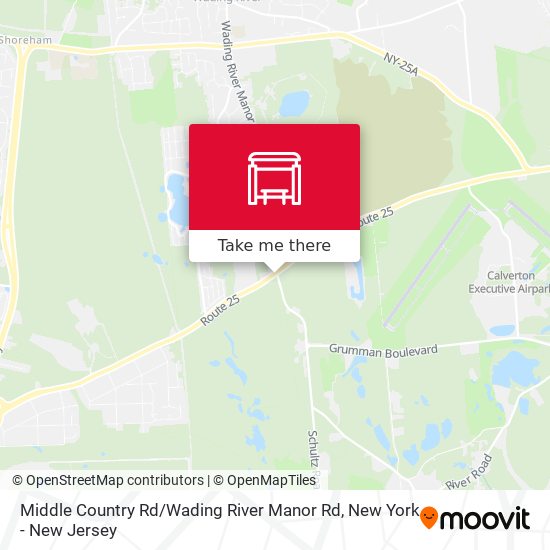 Middle Country Rd / Wading River Manor Rd map