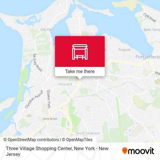 Three Village Shopping Center map