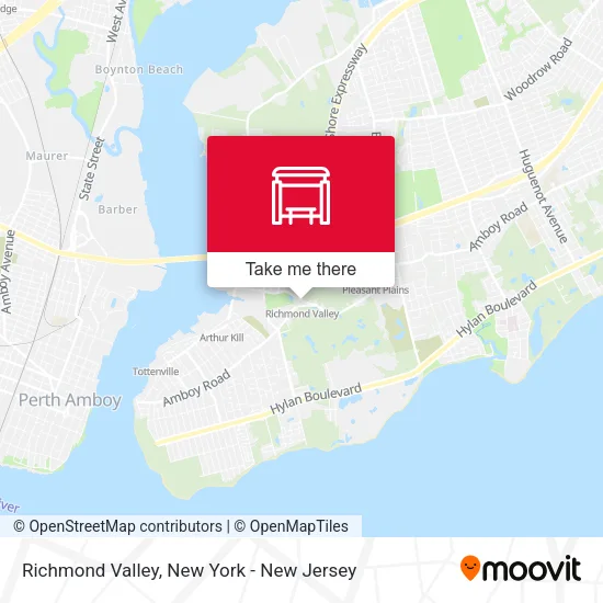 Richmond Valley map