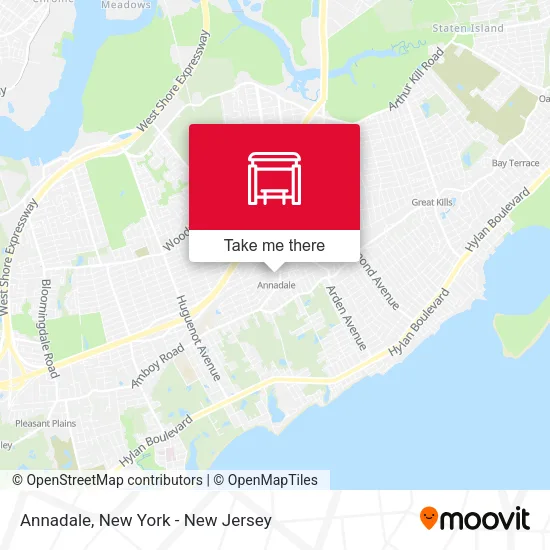 Annadale map