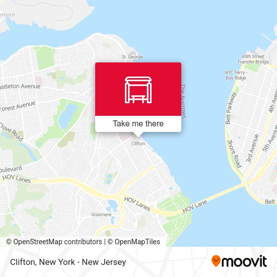 Clifton map