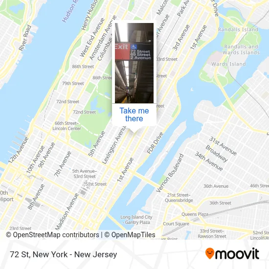 72 St map