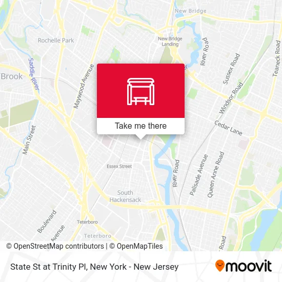 State St at Trinity Pl map