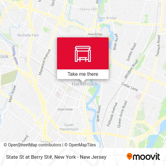 State St at Berry St# map